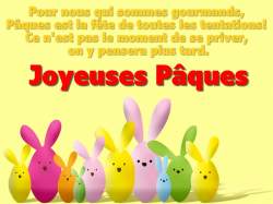 Voeux de Joyeuses P�ques